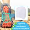 Soul Insole Shoe Bubble Orthotic Insole  Memory Gel Insoles for Plantar Fasciitis, Pronation, Heel Pain, Arch Supports, Midfoot Support (Transparent (Thicker Support), Medium) view 3