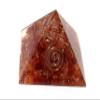 WholesaleGemShop - New Carnelian Chakra Orgone Reiki Pyramid Natural Healing Tool view 3