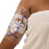 TIDI 50010-PKG AquaGuard Sheet  7 x 7  (Area of Coverage: 5 x 5.5)  Shower Protection Sheet  Self-Adhesive Moisture Barrier  Wound Cover for Showering  7 Sheets  Home Medical Supplies view 1