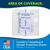 TIDI 50010-PKG AquaGuard Sheet  7 x 7  (Area of Coverage: 5 x 5.5)  Shower Protection Sheet  Self-Adhesive Moisture Barrier  Wound Cover for Showering  7 Sheets  Home Medical Supplies view 2