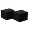 Perfectware PW Napkin Black 2PLY-100 Paper Beverage Napkin, 2-ply, Black (Pack of 100) view 1