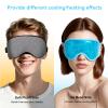 Heated Eye Mask for Dry Eyes Heating Eye Mask Electric USB Warm Eye Compress with Temperature&Timer Control Relieve Dry Eyes Fade Black Eye Blepharitis Tired Eyes Puffy Eyes view 4