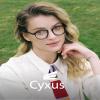 Cyxus Nerd Glasses Round Blue Light Glasses for Women Men Reduce Eye Strain UV Blocking for Computer Screen8065T01 Black view 3