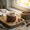 Nutilight, Sugar Free/No sugar Added/Protein+, Hazelnut/Almond Spread, Keto and Diabetic Friendly, Low Net Carb, Non-GMO, Gluten Free, Naturally Sweetened with Stevia. (Hazelnut Spread with Cocoa and Milk) view 4