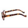 BEISON One Square One Round Readers Reading Glasses (Yellow leopard, 1.5) view 4