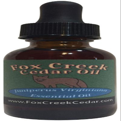 Fox Creek Naturals 1oz Eastern Red Cedar (Juniperus Virginiana) Essential Oil - Fox Creek Cedar Oil