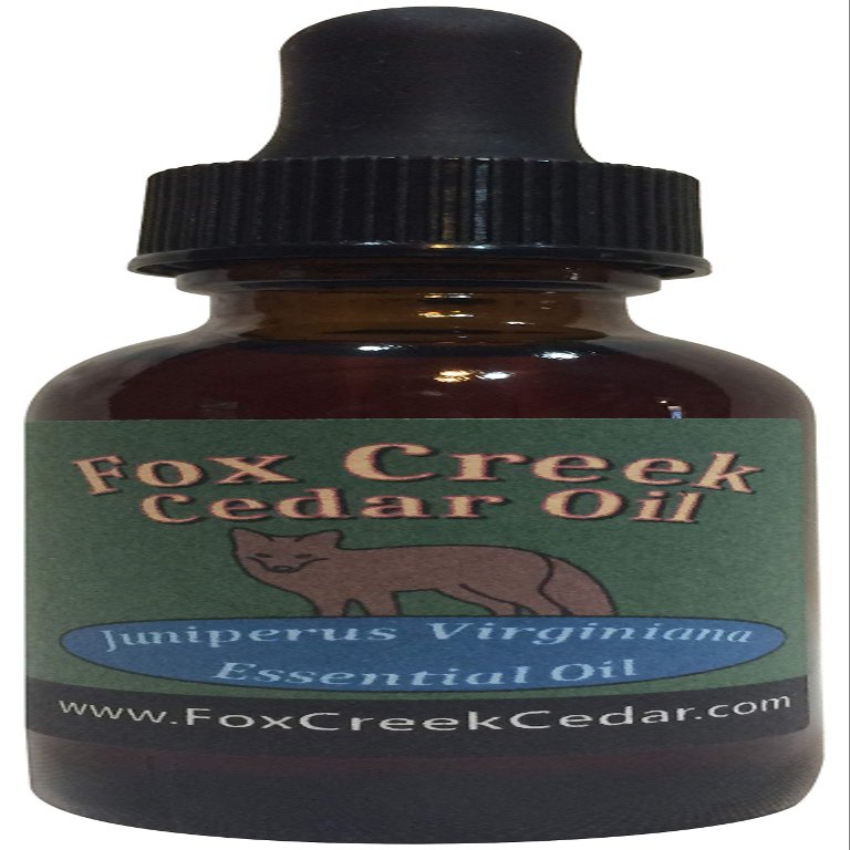 Fox Creek Naturals 1oz Eastern Red Cedar (Juniperus Virginiana) Essential Oil - Fox Creek Cedar Oil