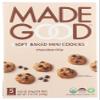 MadeGood Chocolate Chip Soft Baked Cookies, Organic Snacks, 0.85oz Each view 1