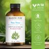 Majestic Pure Essential Oil with Glass Dropper - 100% Pure and Natural - Essential Oils for Diffuser, Aromatherapy, Soap and Candle Making, Tea Tree Essential Oil, Tea Tree Oil, 4 Fl Oz view 2