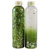8oz Calming Glitter Bottle - Spring Grass Green view 1