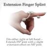 LMB Spring Finger Extension Splint, Assists in Extending PIP Joint with A Slight Extension Effect on the MP Joint, Size D view 4