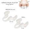 AIRMAX Nasal Dilator for Better Sleep - Natural, Comfortable, Anti Snoring Device, Snoring Solution for Maximum Airflow and Easier Breathing 2 Size Trial Pack (Small and Medium - Clear) view 2