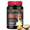 ALLMAX ISOFLEX Pure Whey Isolate Protein Powder - Gluten Free, Low Lactose, Sugar-Free - High-Protein, Clean, Keto-Friendly, Pre Post Workout Supplement for Women and Men | Pineapple Coconut, 2lb view 1