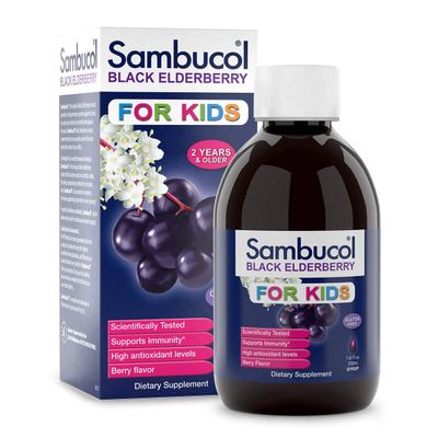 2Pack! Sambucol Black Elderberry Syrup for Kids - 7.8 oz