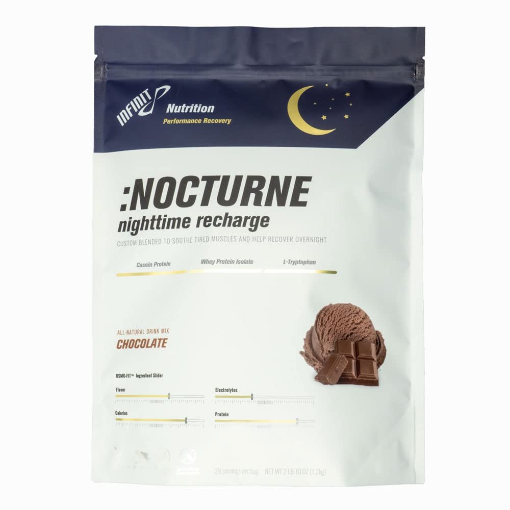 Infinit Nutrition :Nocturne-Muscle Repair and Rebuild Overnight with Protein Blend and BCAAs