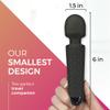 Yarosi Micro Personal Massage Wand Smallest Strongest Handheld Cordless Massager, Strong Powerful Compact Perfect For Travel, Magic Stress Away, All Body Back Legs Hand Pains Sports Recovery view 2