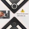 Digital Pet Scale for Dogs, 25.6 X 17.7inchs, Max 220 lbs, Animal Scale Platform, 3 Weighing Modes, kg, oz, lb, Precision 10g, Black view 2