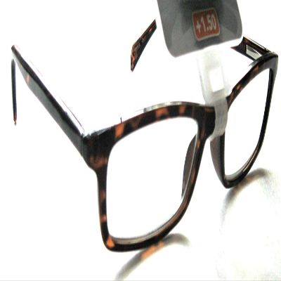 Foster Grant "John" Tortoise Brown Men's Rectangular Reading Glasses+3.25