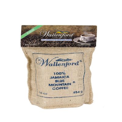 16oz (1lb) Roasted Peaberry Bean 100% Jamaica Blue Mountain