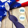 RADIUS Flex Brush with Soft Bristles Toothbrush BPA Free & ADA Accepted Designed to Improve Gum Health & Reduce Issues - Left Hand - Assorted - Pack of 6 view 2
