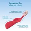 RADIUS Flex Brush with Soft Bristles Toothbrush BPA Free & ADA Accepted Designed to Improve Gum Health & Reduce Issues - Left Hand - Assorted - Pack of 6 view 3