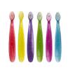 RADIUS Children's Toothbrush, Totz Brush, Extra Soft Bristles, Assorted Colors, BPA Free & ADA Accepted, Designed for Delicate Teeth & Gums for Children 18 Months & Up, Pack of 6 view 1