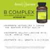 Desert Harvest B-Complex - Without B6, 90 Capsules view 4