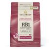Callebaut Ruby Chocolate Callets | Recipe RB1 | Crafted from the Ruby Cocoa Bean, No Colourants, No Fruit Flavorings | 5.5 lb / 2.5 kg view 1