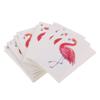 100pcs Kraft Paper Tags Gifts Tags Flamingo Printed Labels Hanging Cards Name Card Tag Price Tags Wedding Party Gift Tags view 2