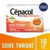 Cepacol Maximum Strength Throat Drop Lozenges, Honey Lemon, 16 Count (Pack of 24) view 2