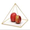Finest Quality 51 Degree 9" 24k Gold-Plated Copper Meditation Pyramid for Healing view 4