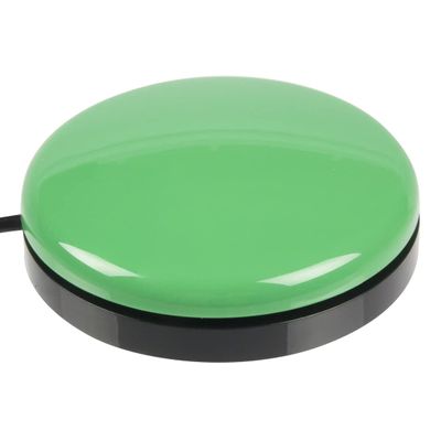 AbleNet Buddy Button Switch Green - Assistive Technology Interactive Switch for Communication and Accessible Play - Product# 57200