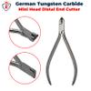 RDM Ortho Dental Mini Head Distal End Cutter German Tungsten Carbide (TC) Inserts with Safety Hold Cut Hard and Soft Wire Orthodontic Instrument Braces Removal Tools Tooth Pulling Kit. view 2