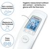 Beurer 3-in-1 Forehead Non-Contact, Body, Surface, Room Temperature, High Accuracy, Large Blue Backlit LCD Display Thermometer, 60 Memory Spaces, FT90 White, 32 Count (Pack of 1) view 3