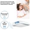 Beurer 3-in-1 Forehead Non-Contact, Body, Surface, Room Temperature, High Accuracy, Large Blue Backlit LCD Display Thermometer, 60 Memory Spaces, FT90 White, 32 Count (Pack of 1) view 4