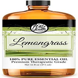 Oil of Youth Lemongrass Essential Oil  Pure Therapeutic Grade Lemongrass Oil for Aromatherapy, Massage, or Diffuser (16oz Bulk)