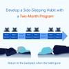 WoodyKnows Side-Sleeping Backpack, Sleep Position Trainer, Sleeping on The Side Alleviates Snoring Caused by Throat Issues (Small, Back Width16 Inch or 40 cm) view 4