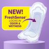 Poise Incontinence Pads & Postpartum Incontinence Pads, 6 Drop Ultimate Absorbency, Regular Length, 33 Count, Packaging May Vary view 2
