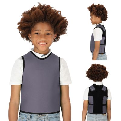 Special Supplies Sensory Compression Vest Deep Pressure Comfort (Grey, Small)