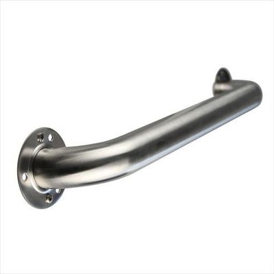 18 in. x 1-1/2 in. Exposed Screw Grab Bar in Brushed Stainless Steel