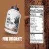 Levels Grass Fed Whey Protein Powder, No Artificials, 24G of Protein, Pure Chocolate, 5LB view 3