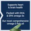 Life Extension Super Omega-3 Plus EPA/DHA Fish Oil, Sesame Lignans, Olive Extract, Krill & Astaxanthin - Heart, Brain & Joint Health Support - Gluten-Free, Non-GMO - 120 Softgels view 4