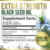 Black Seed Oil Capsules 1000mg - Premium Nigella Sativa Blackseed, Pure Natural Black Cumin Seed Oil & Antioxidant for Skin & Immune Support - Gluten Free, Bottled in USA Supplement - 120 Softgels view 2