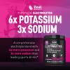 Zeal Electrolyte Powder - 90 Servings | Keto Electrolytes Powder | Zero Sugar, BCAAs, B-Vitamins | Potassium, Zinc, Magnesium | Hydration Powder Recovery Drink | Black Cherry view 3