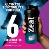 Zeal Electrolyte Powder - 90 Servings | Keto Electrolytes Powder | Zero Sugar, BCAAs, B-Vitamins | Potassium, Zinc, Magnesium | Hydration Powder Recovery Drink | Black Cherry view 4