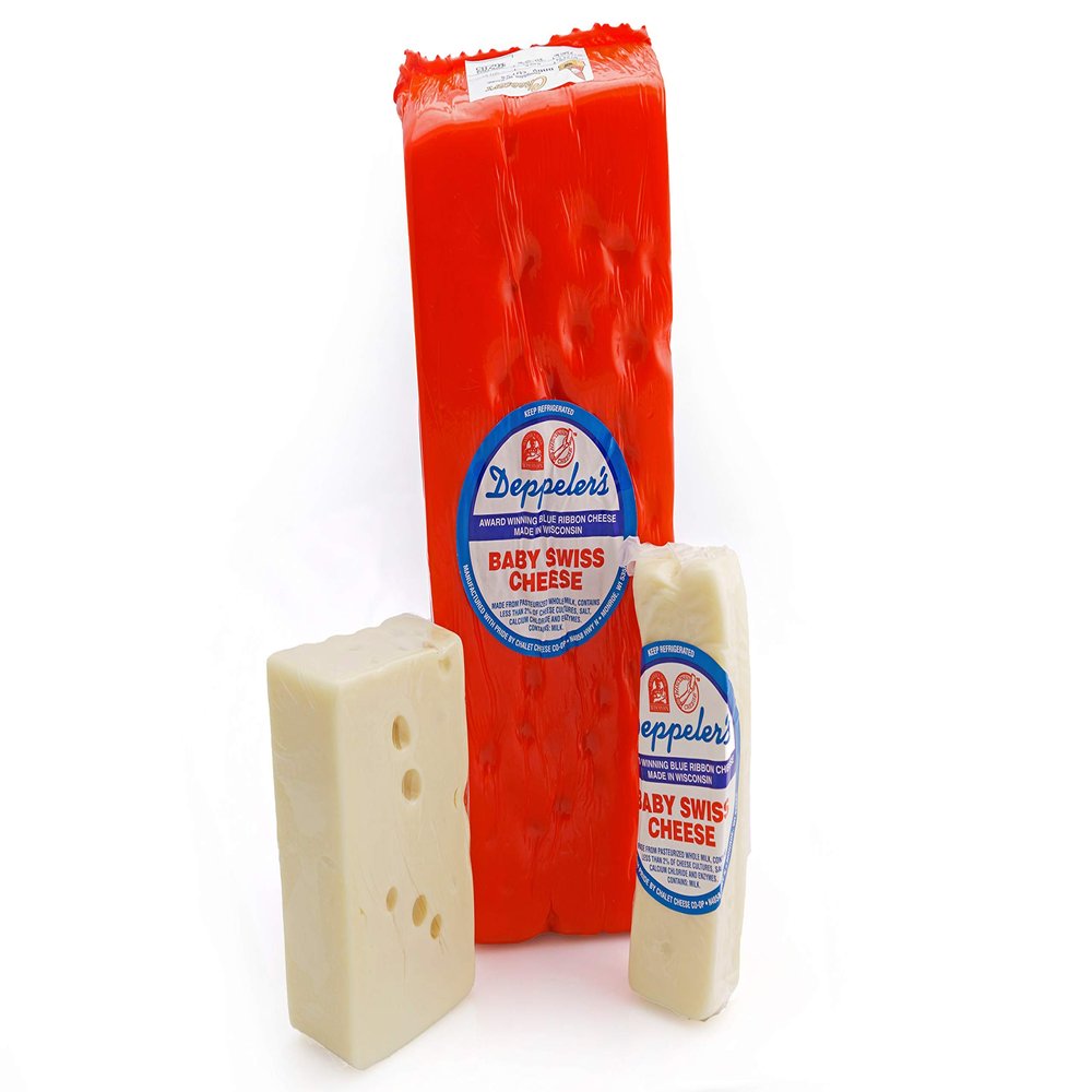 Swiss Cheese - Deppelers Baby Swiss Cheese (2 lbs)