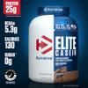 Dymatize Elite Casein Protein Powder, Chocolate, 100% Micellar Casein, 25g Protein, 5.4g BCAAs, 2.3g Leucine, Slow Absorbing for Overnight Muscle Recovery, 4 lb (50 Servings) view 2