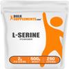 BulkSupplements.com L-Serine Powder - Serine Supplement, Amino Acid Powder - Unflavored & Gluten Free, 2g per Serving, 500g (1.1 lbs) (Pack of 1) view 1