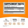 BulkSupplements.com L-Serine Powder - Serine Supplement, Amino Acid Powder - Unflavored & Gluten Free, 2g per Serving, 500g (1.1 lbs) (Pack of 1) view 2