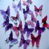 Purple Pink Assorted Wafer Paper Butterflies 1.75 Inch for Decorating Desserts Wedding Cakes Cupcakes Pack of 48 view 3